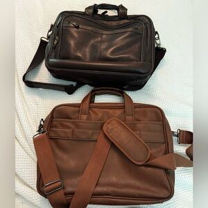 Genuine leather briefcases